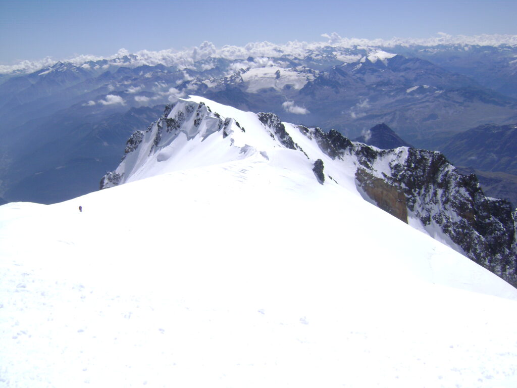 monte bianco guida alpina